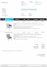 Vzor cenovej ponuky